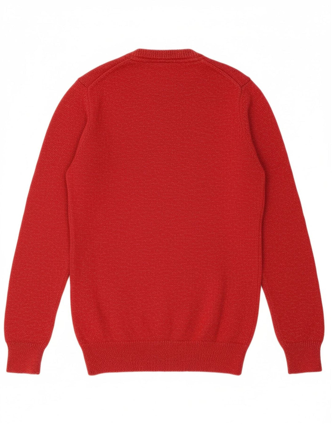 LYLE & SCOTT Mens Crew Neck Jumper Sweater XS Red Cotton