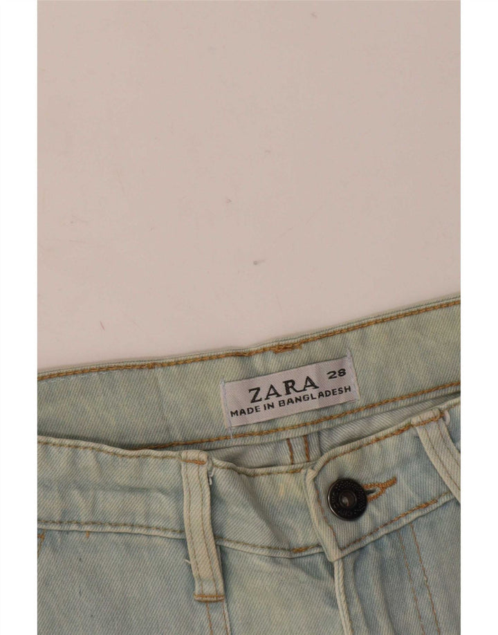 Męskie jeansy cargo Zara W28 L27 niebieskie