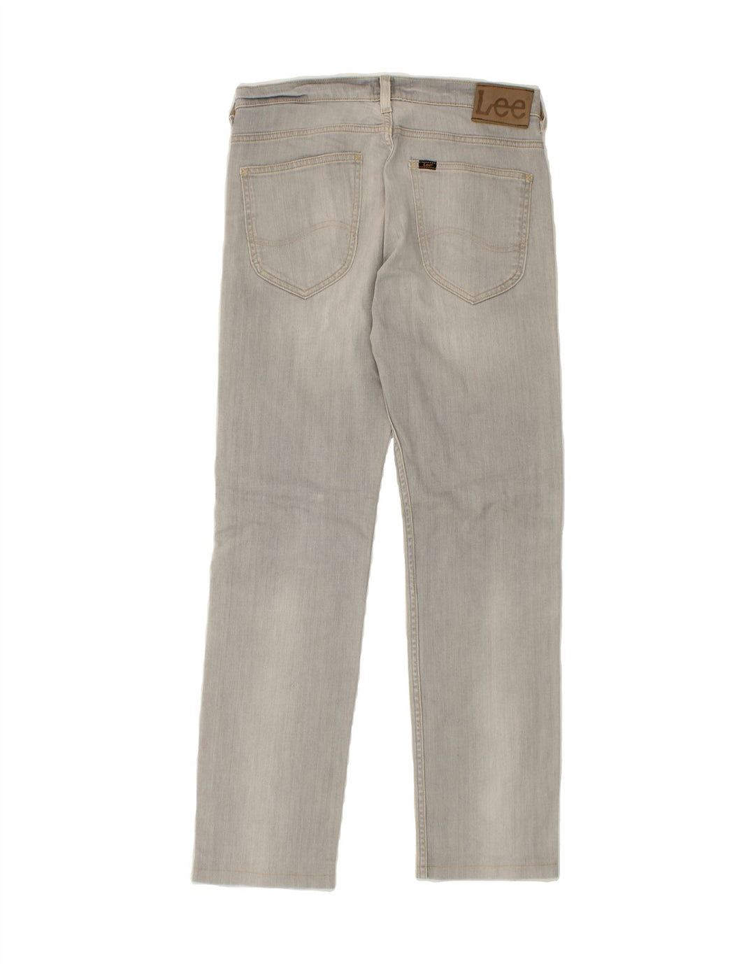 LEE Mens Powell Straight Jeans W31 L30 Grey Cotton Vintage Lee and Second-Hand Lee from Messina Hembry 