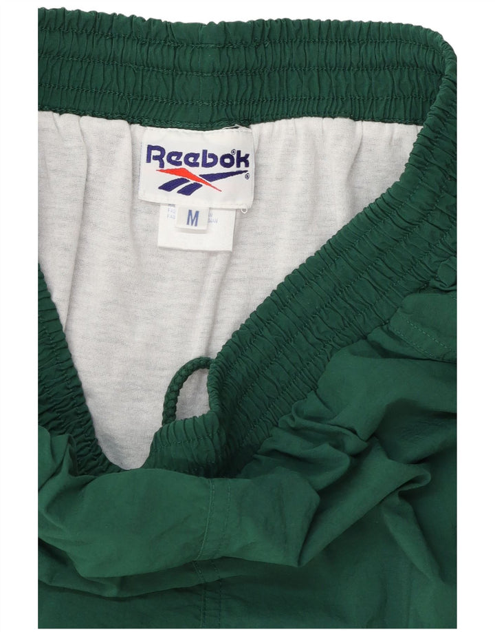 Męskie spodenki sportowe Reebok Średni zielony nylon
