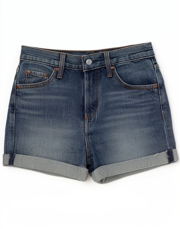 Damskie spodenki jeansowe Levi's W26 Small, niebieskie, bawełniane