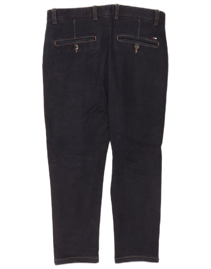 Męskie jeansy Capri Tommy Hilfiger W34 L22 granatowe
