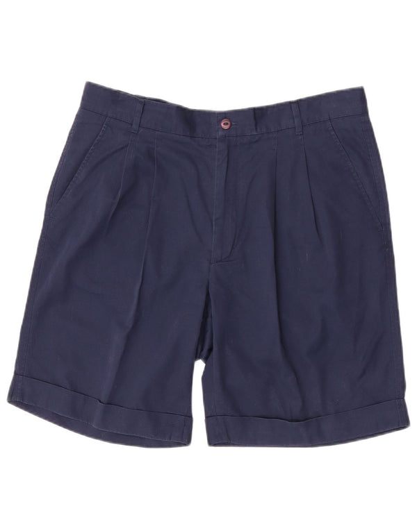 Damskie spodenki Chino Fila W34, duże, granatowe, bawełniane