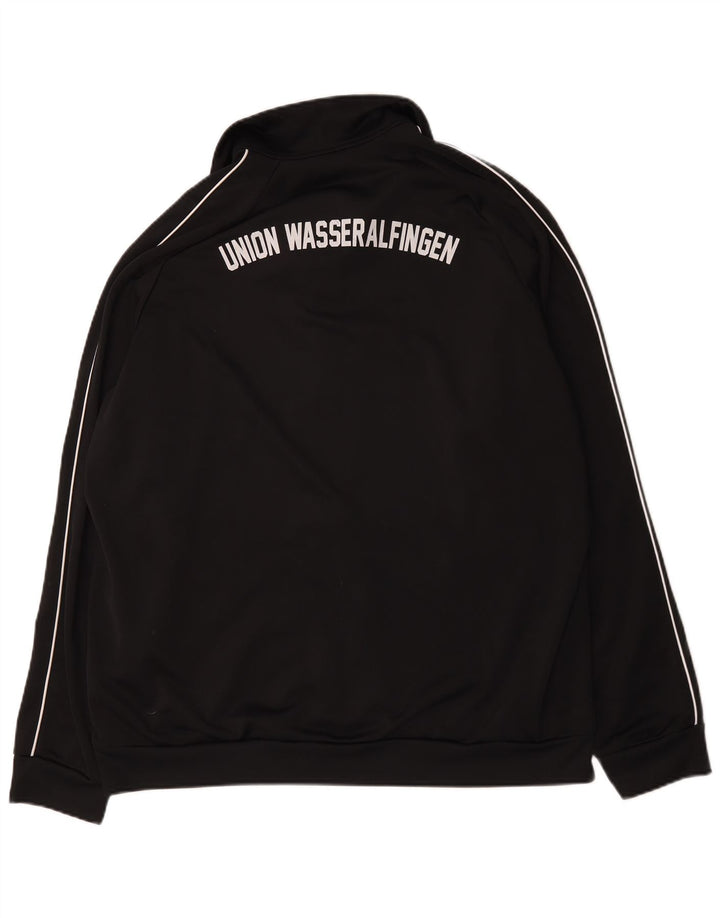 Adidas Męska bluza dresowa z grafiką 2XL Czarny poliester