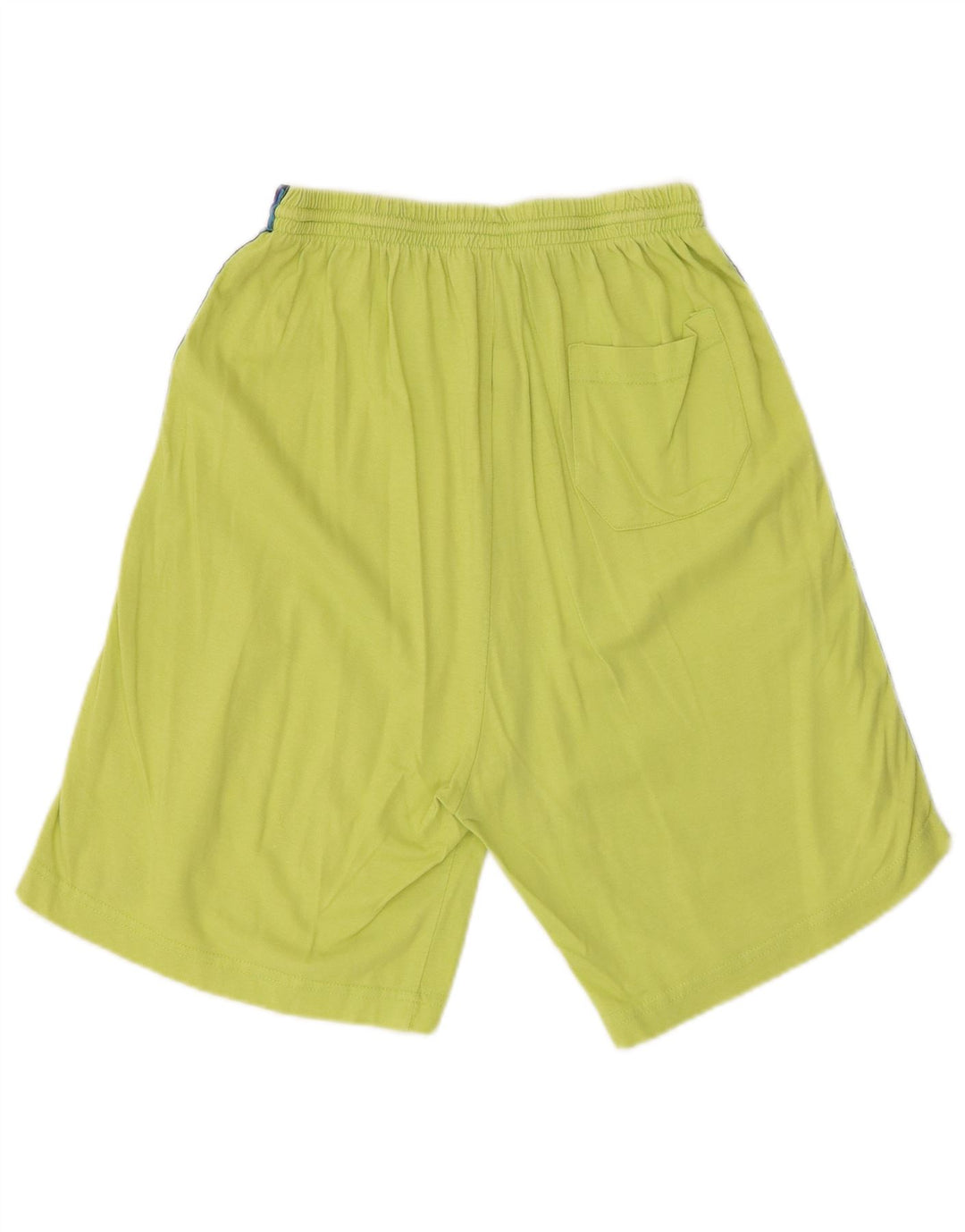 Męskie spodenki sportowe ASICS z grafiką XL, zielone, bawełniane z blokami kolorów