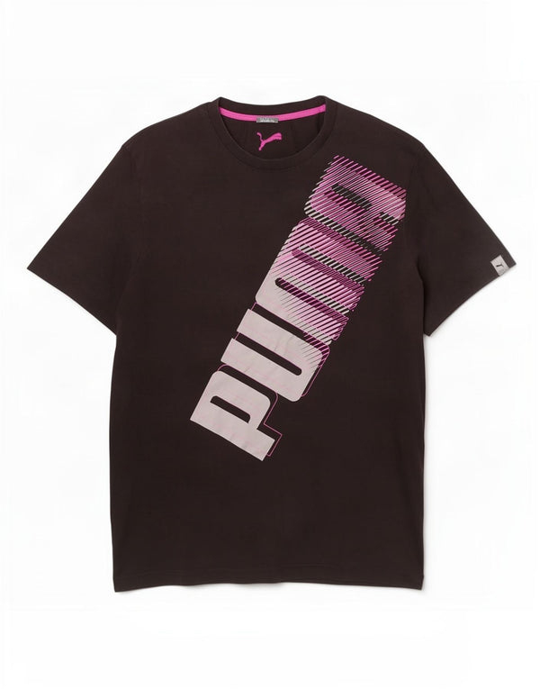 Męska koszulka z grafiką Puma Top 2XL w kolorze czarnym