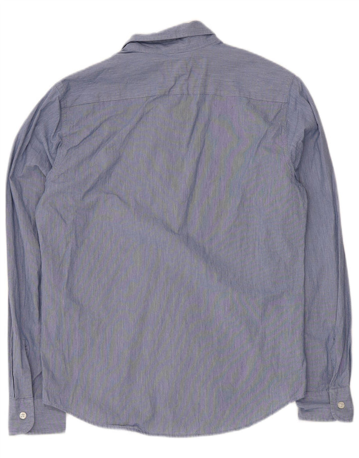 Koszula męska Levi's, mała, niebieska, bawełniana w cętki