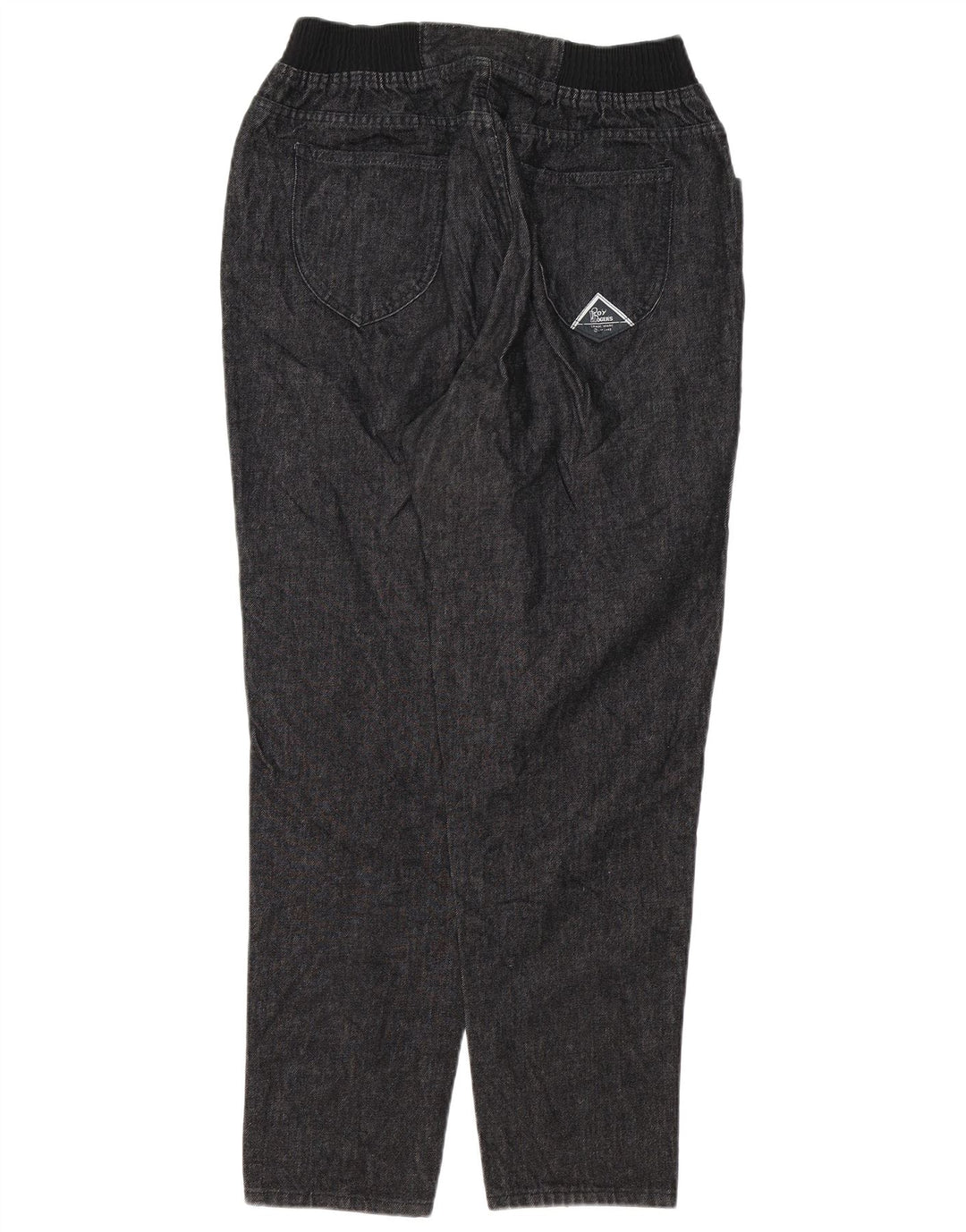 Męskie zwężane dżinsy Roy Rogers W40 L31, czarna bawełna