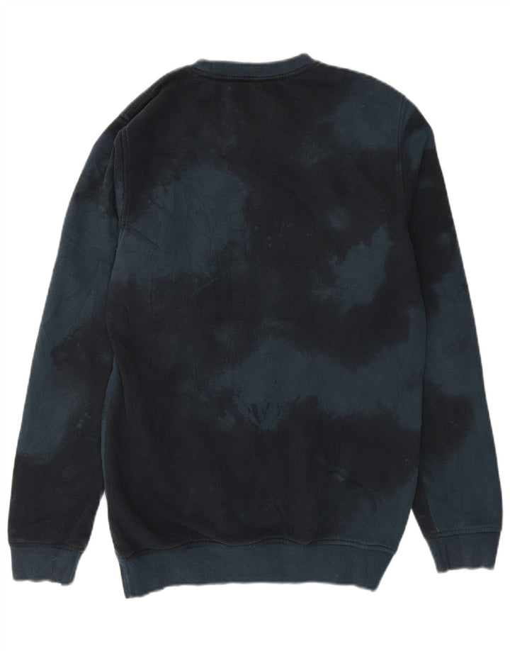 Adidas Męska Bluza Sweter Mały Niebieski Tie Dye Bawełniana