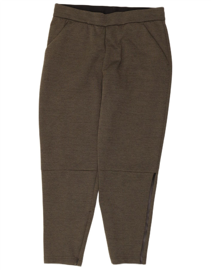 Męskie spodnie dresowe Adidas Climalite, duże, khaki, nakrapiane