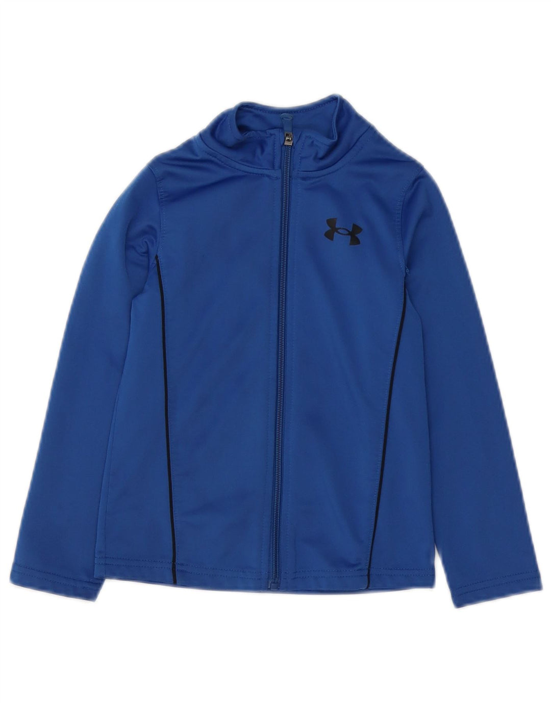 Kurtka chłopięca Under Armour dresowa, 4-5 lat, niebieska, poliestrowa