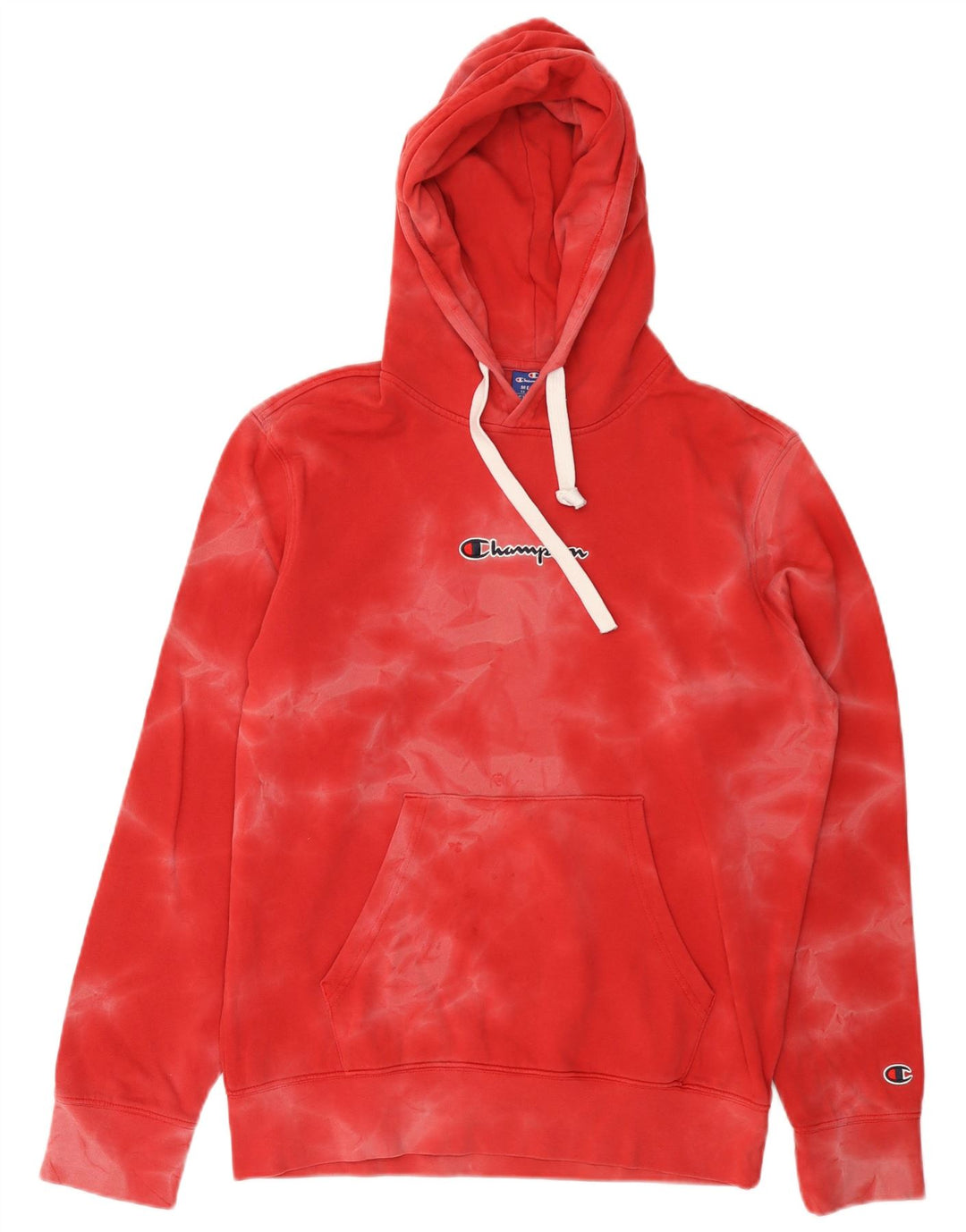 Męski sweter z kapturem Champion Graphic Medium Red Tie Dye