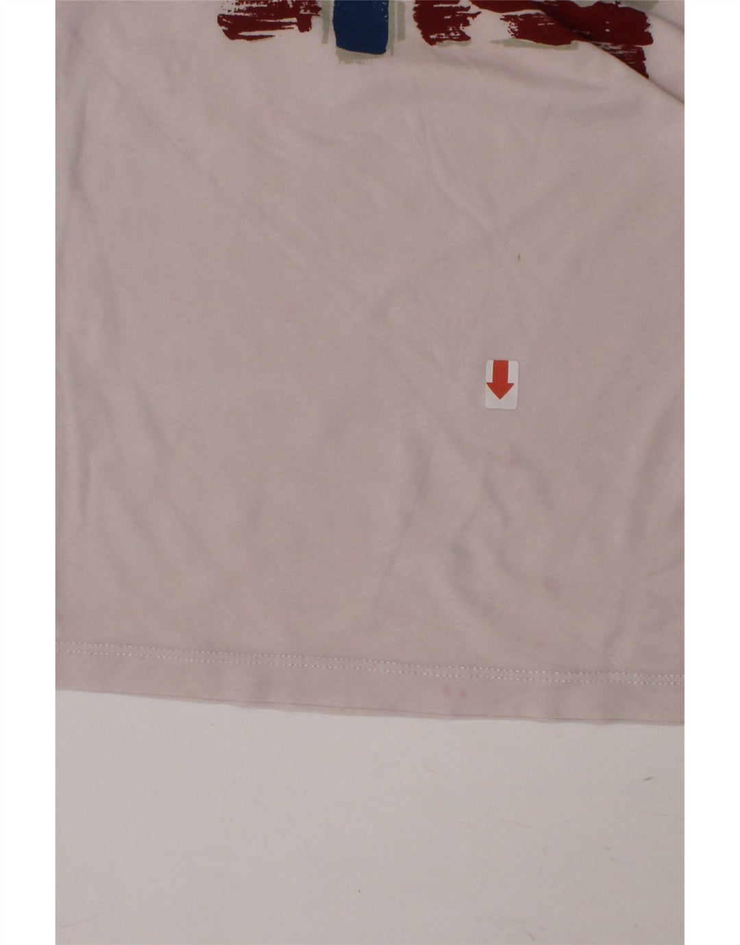 NAPAPIJRI Boys Graphic Top Long Sleeve 7-8 Years White Vintage Napapijri and Second-Hand Napapijri from Messina Hembry 