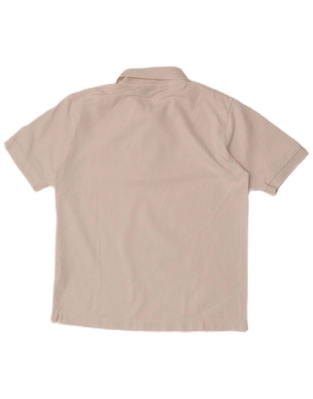 Męska koszulka polo Kappa, mała, biała, bawełniana