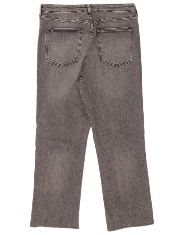 Krótkie jeansy damskie Zara EU 46 XL W36 L25 Szara bawełna