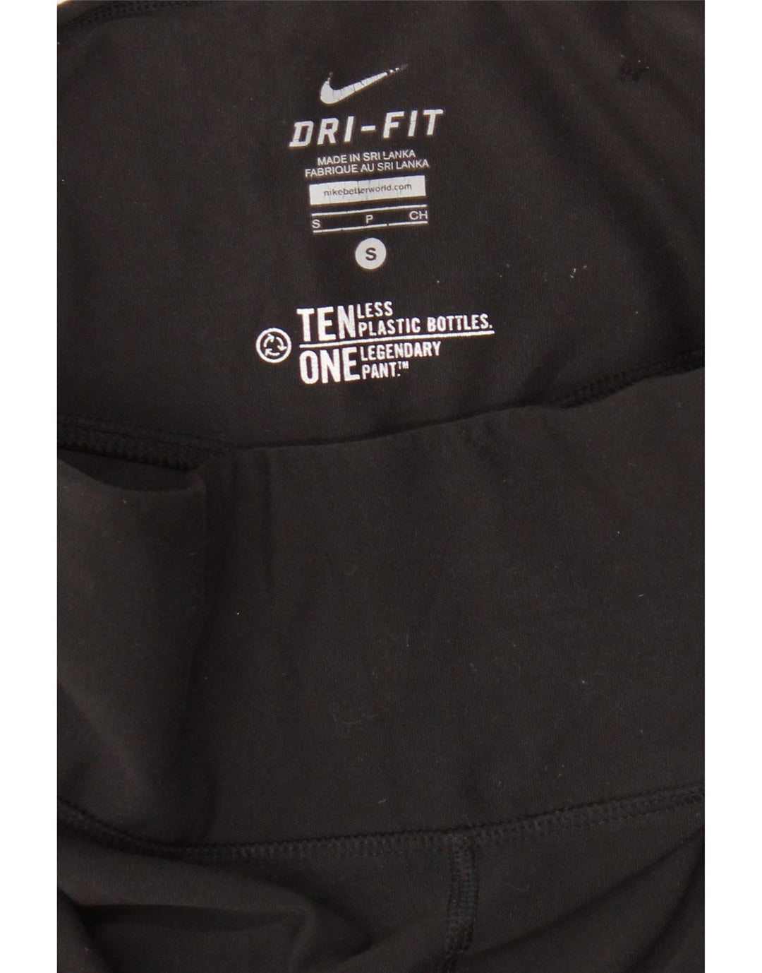 Damskie legginsy Nike Dri Fit Flare UK 8, małe czarne