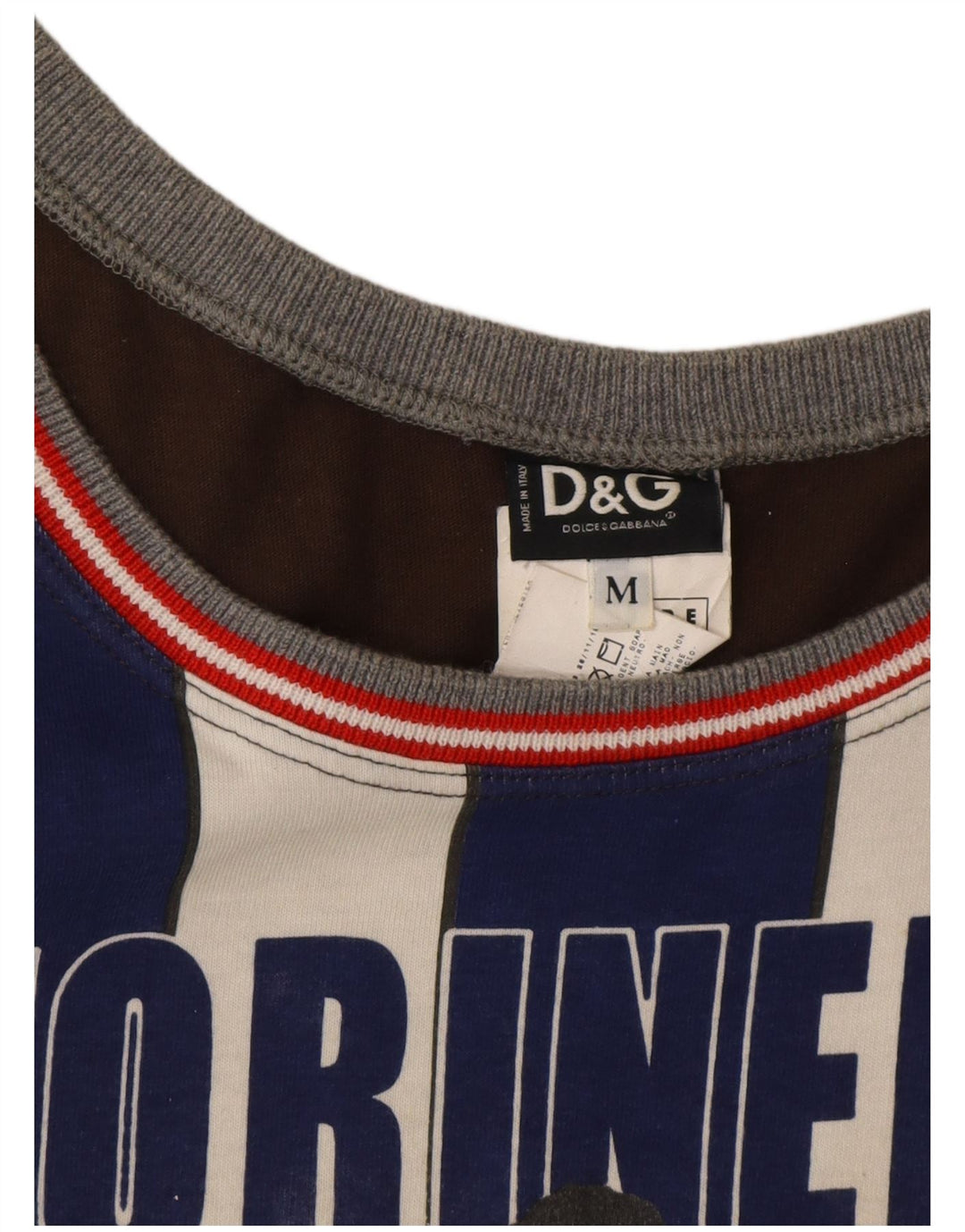 Damska kamizelka graficzna Dolce & Gabbana Top UK 12 w kolorze średniofioletowym