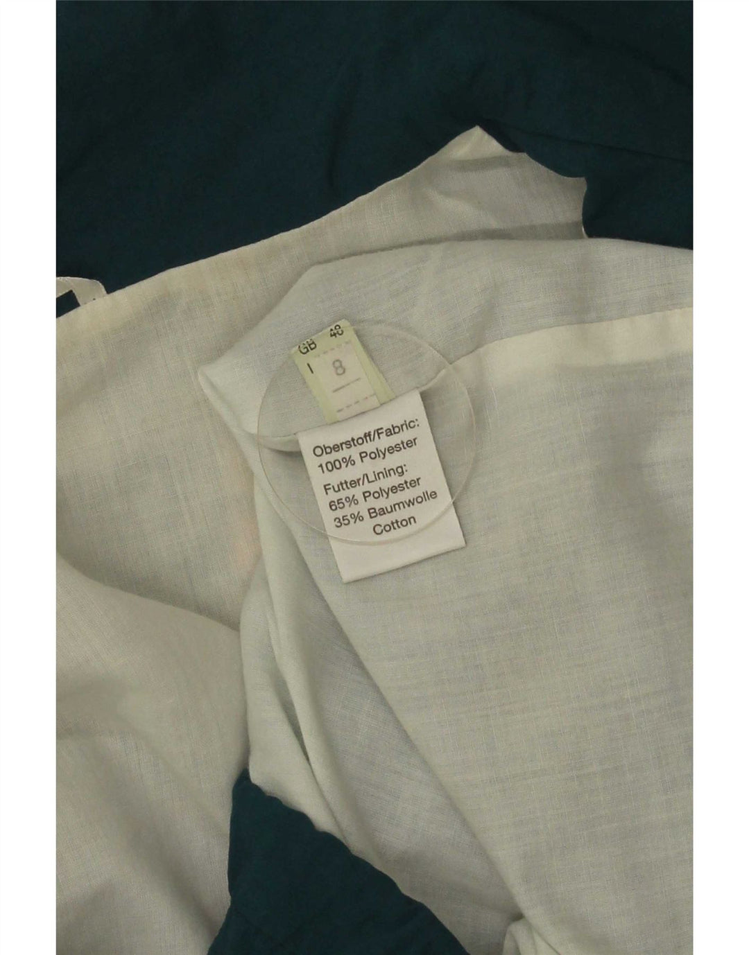 Kurtka męska dresowa w stylu vintage IT 48 2XL Zielony geometryczny poliester