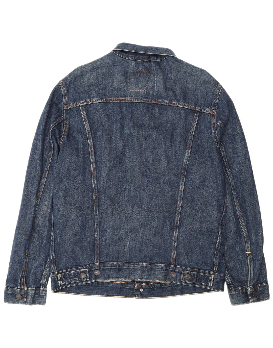 Męska kurtka dżinsowa LEVI'S UK 40, duża, niebieska, bawełniana