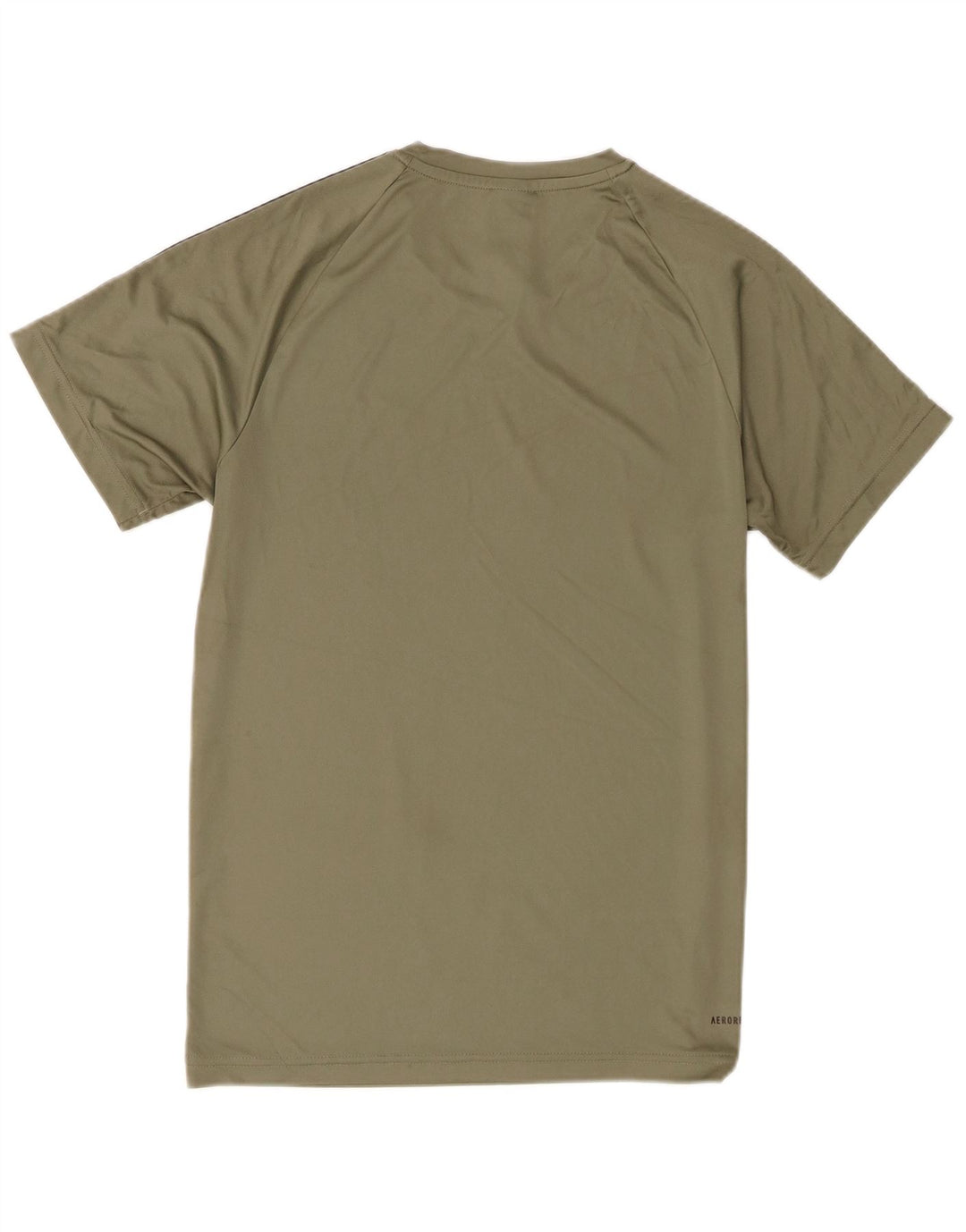 Męska koszulka Adidas Aeroready Top, mała, z poliestru w kolorze khaki
