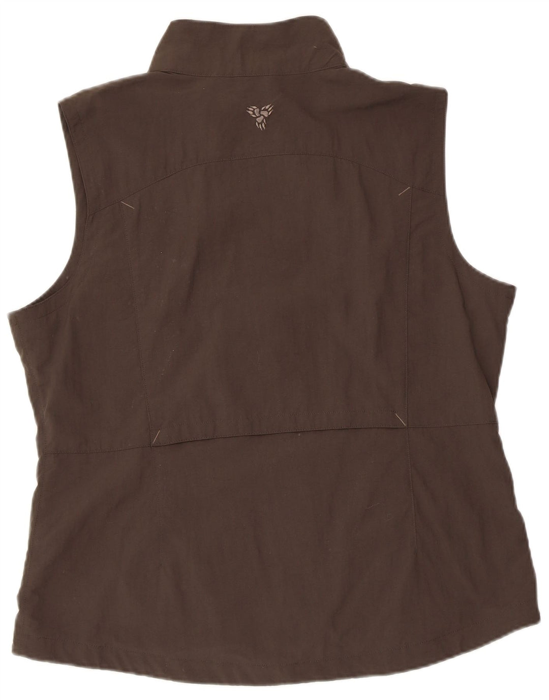 Damska kurtka dresowa bez rękawów JACK WOLFSKIN UK 18/20 XL, szara