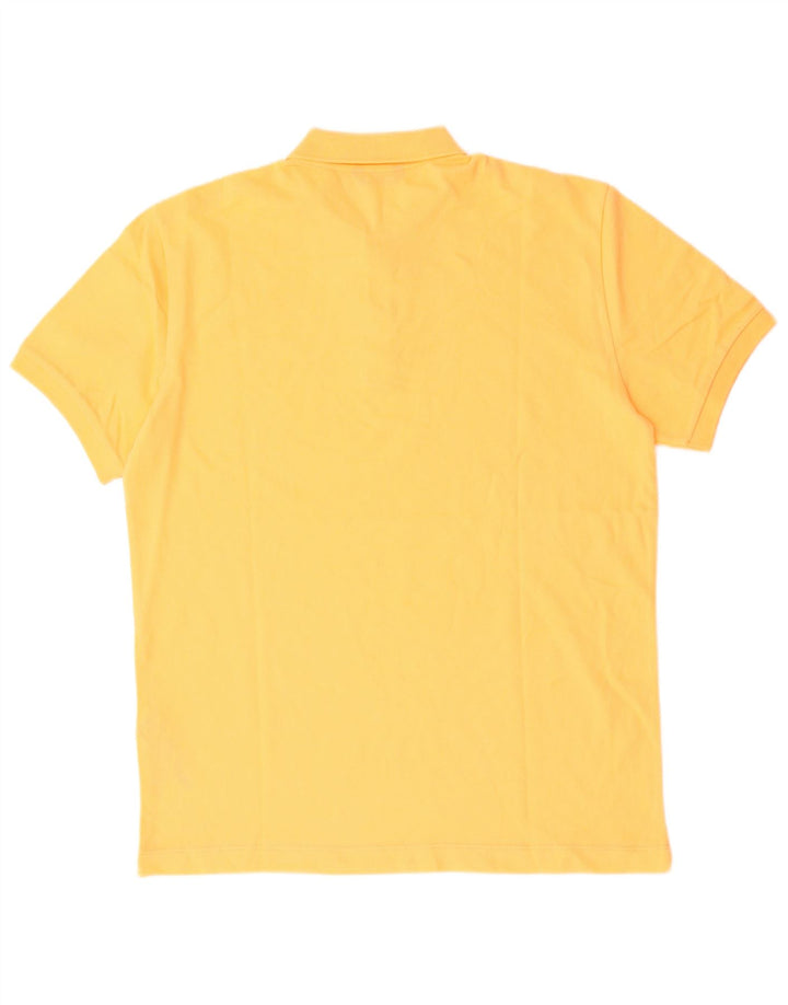 Męska koszulka polo Massimo Dutti, średnia, pomarańczowa, bawełniana