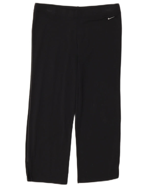Damskie spodnie dresowe Nike Dri Fit Capri UK 8/10 Small Black