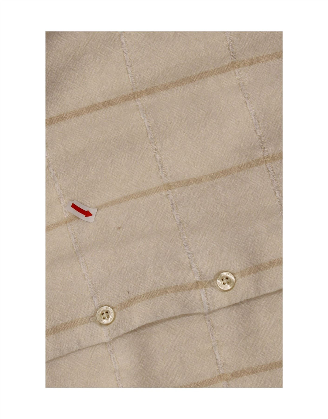 CAMEL ACTIVE Mens Short Sleeve Shirt XL Beige Check Vintage Camel Active and Second-Hand Camel Active from Messina Hembry 