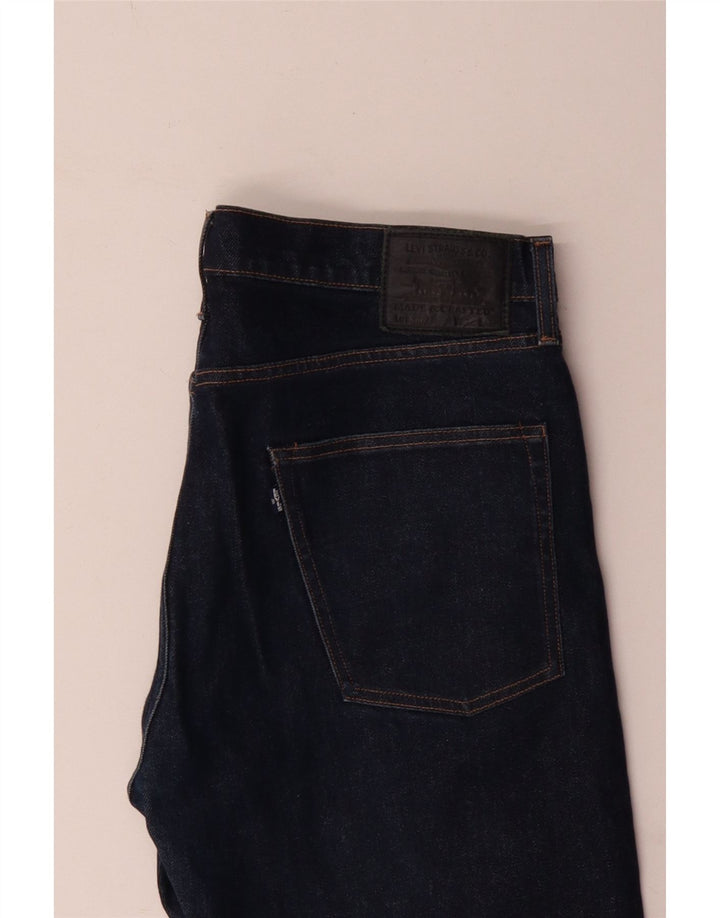 Męskie jeansy Levi's 502 Tapered W36 L32 Granatowa bawełna