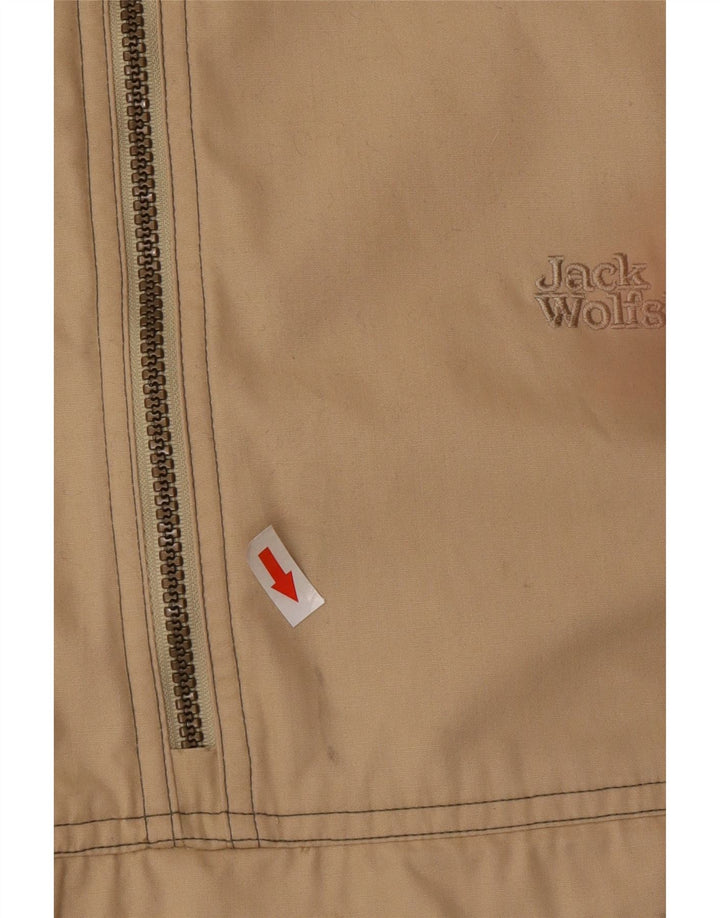 Męska kurtka Anorak z kapturem Jack Wolfskin UK 44 2XL Beżowy poliester