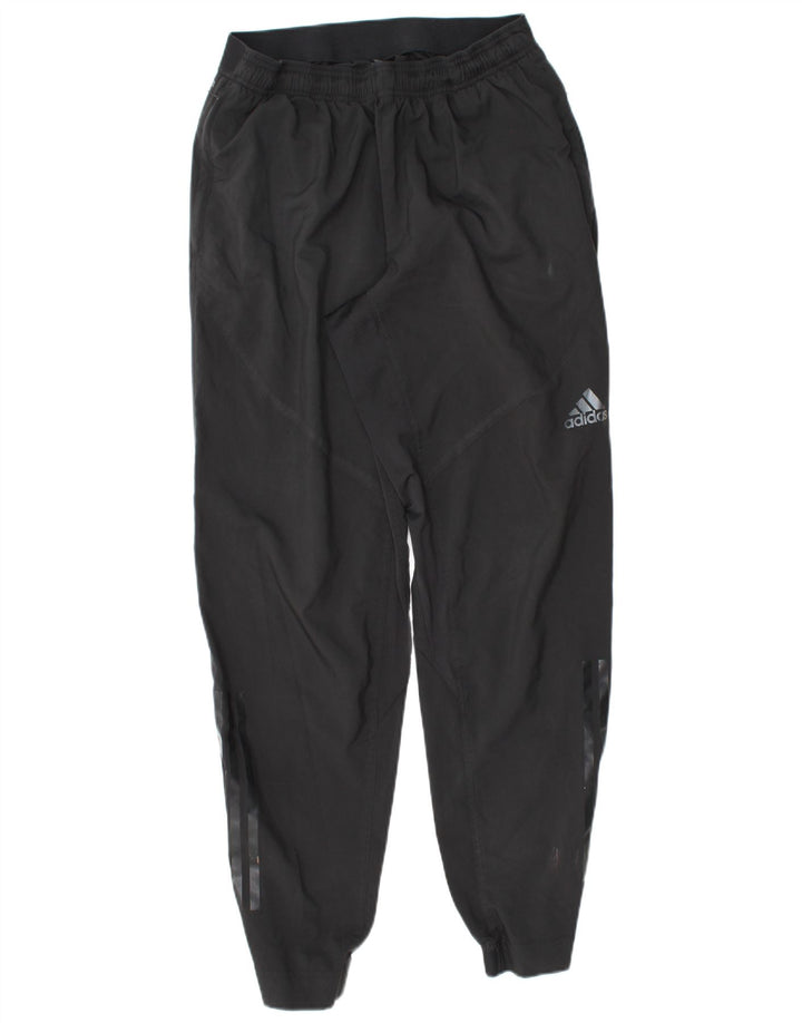 Męskie spodnie dresowe ADIDAS Climacool Joggers, średni czarny poliester