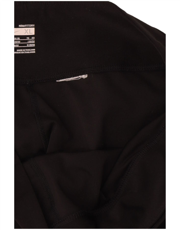 Damskie legginsy Nike Capri UK 20/22 XL czarne
