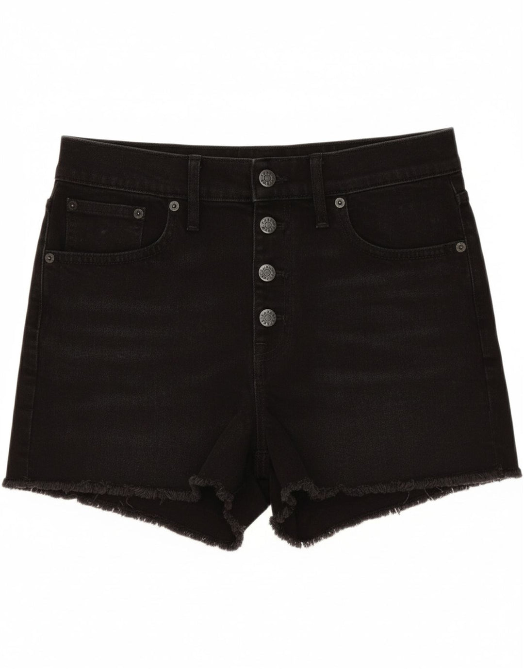J. CREW Womens Denim Shorts W27 Small Black Cotton Vintage J. Crew and Second-Hand J. Crew from Messina Hembry 