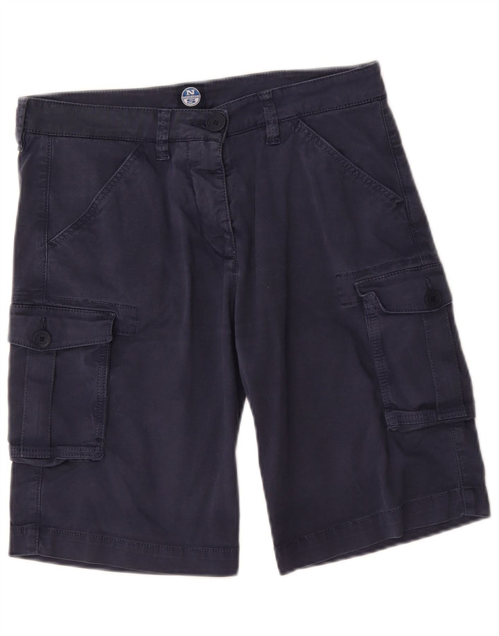 Damskie spodenki cargo North Sails EU 42 Medium W28 Granatowe, bawełniane