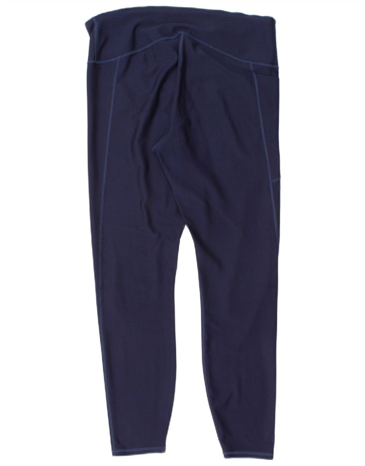Legginsy damskie Under Armour UK 14, duże, granatowe