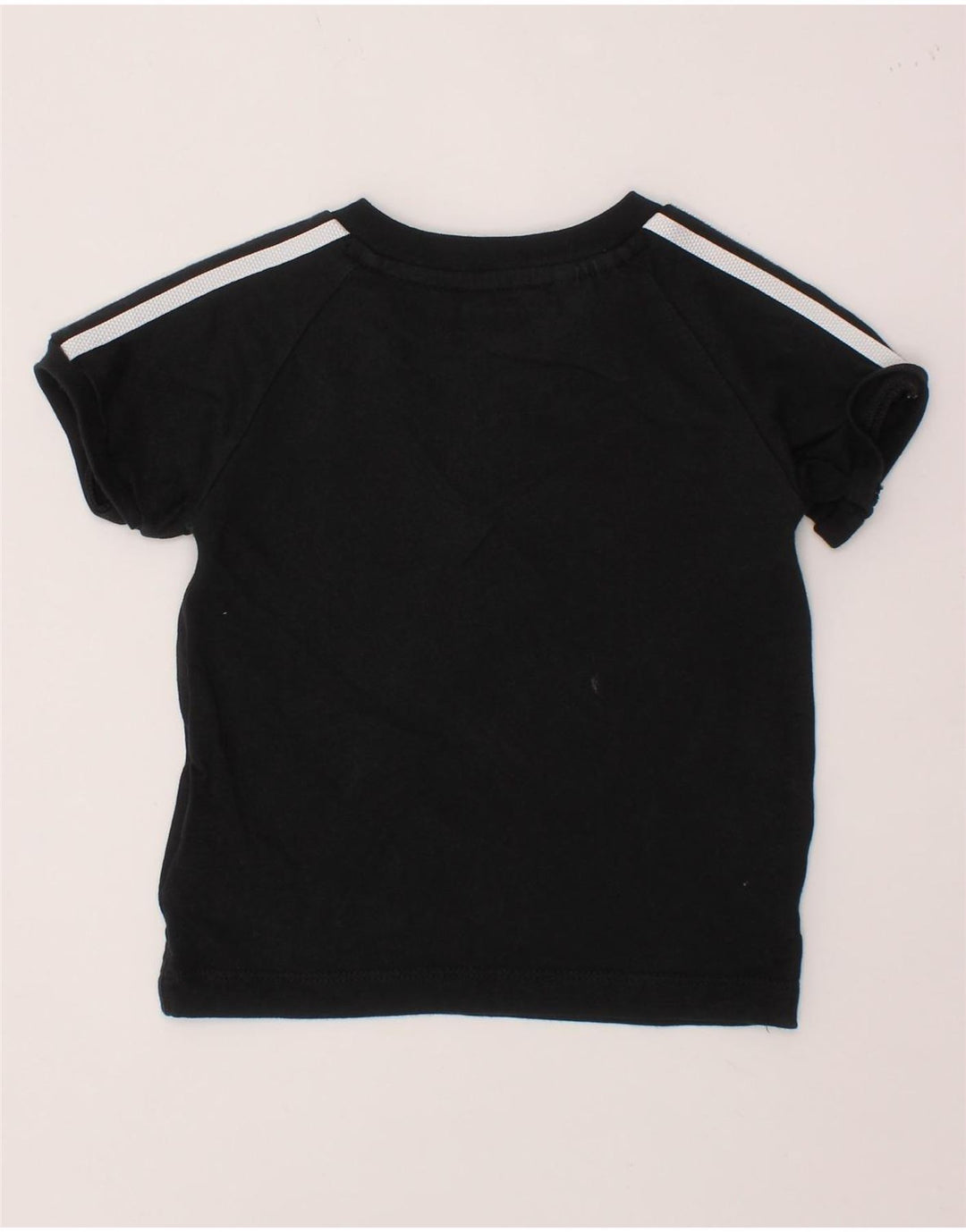 T-shirt chłopięcy ADIDAS Baby na 6-9 miesięcy, czarny, bawełniany