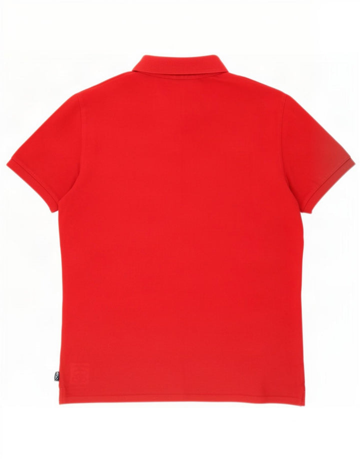 Męska koszulka polo Superdry 3XL, czerwona, bawełniana