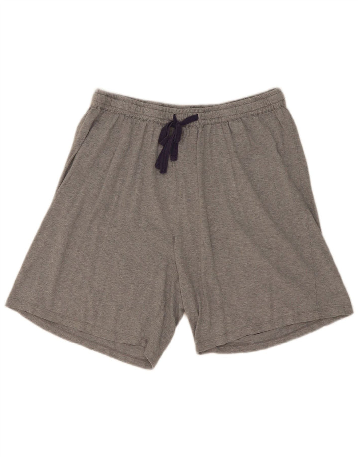 Męskie spodenki sportowe John Lewis XL, szare, bawełniane