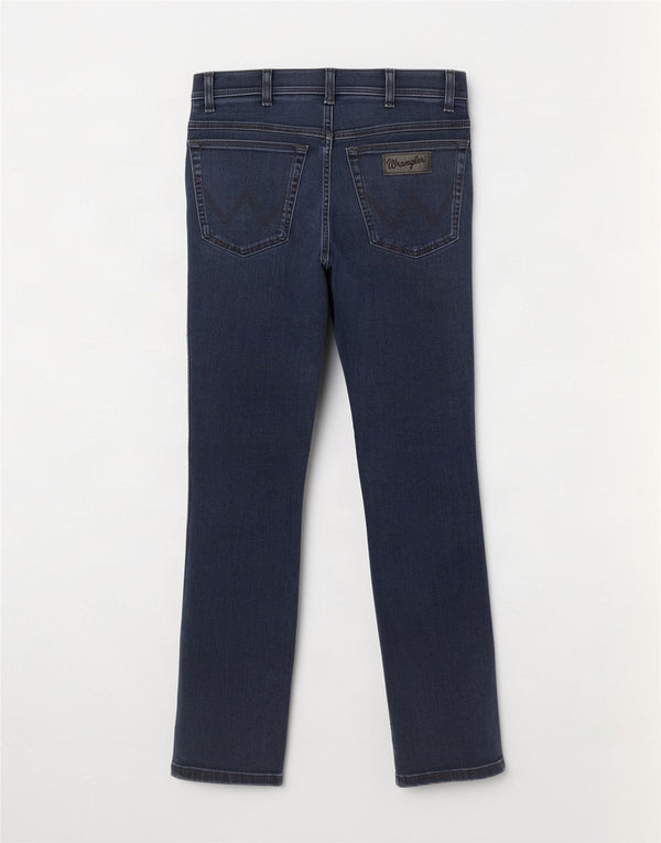Męskie jeansy Wrangler Texas Slim W31 L32 Granatowe, bawełniane