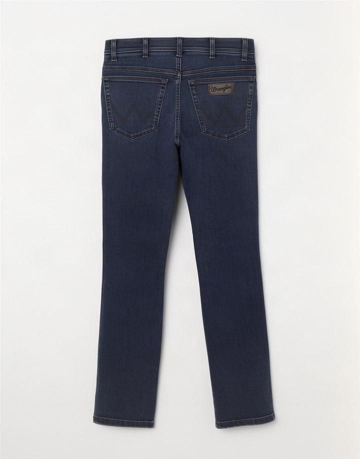 Męskie jeansy Wrangler Texas Slim W31 L32 Granatowe, bawełniane
