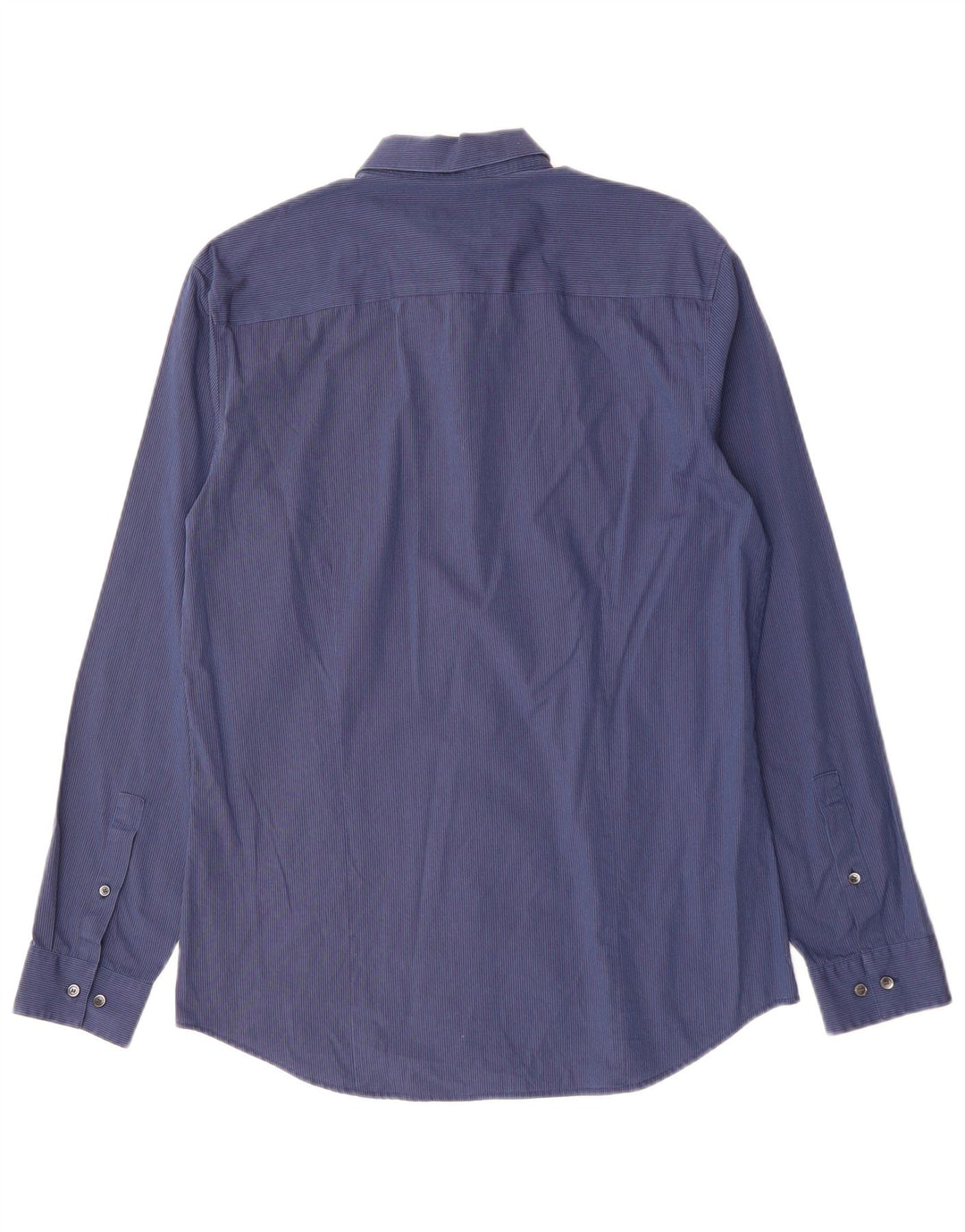 Koszula męska CALVIN KLEIN Rozmiar 15 15 1/2 Średni granatowy, bawełniany w prążki