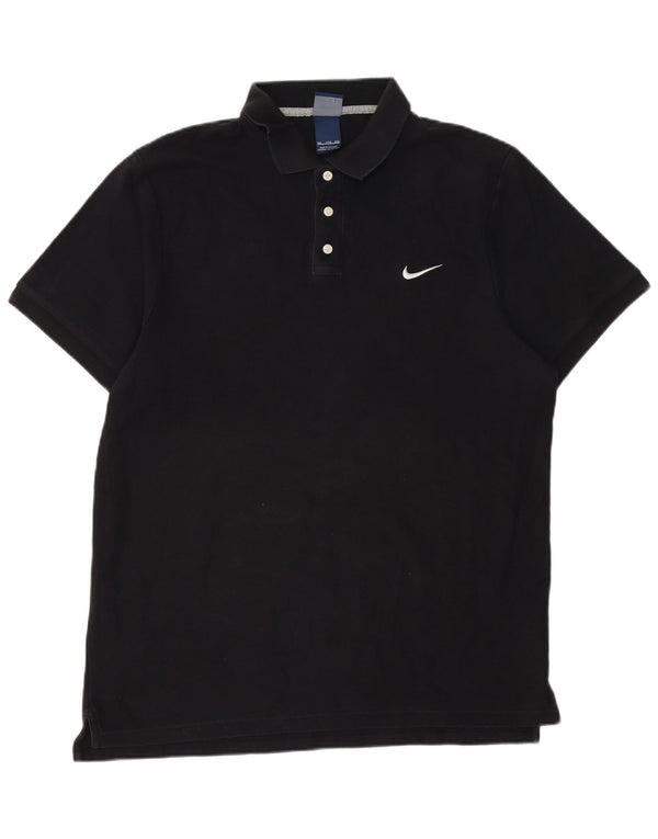 Męska koszulka polo NIKE 2XL, czarna, bawełniana