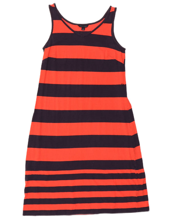 Damska sukienka T-shirt bez rękawów Tommy Hilfiger UK 12 w średnie czerwone paski