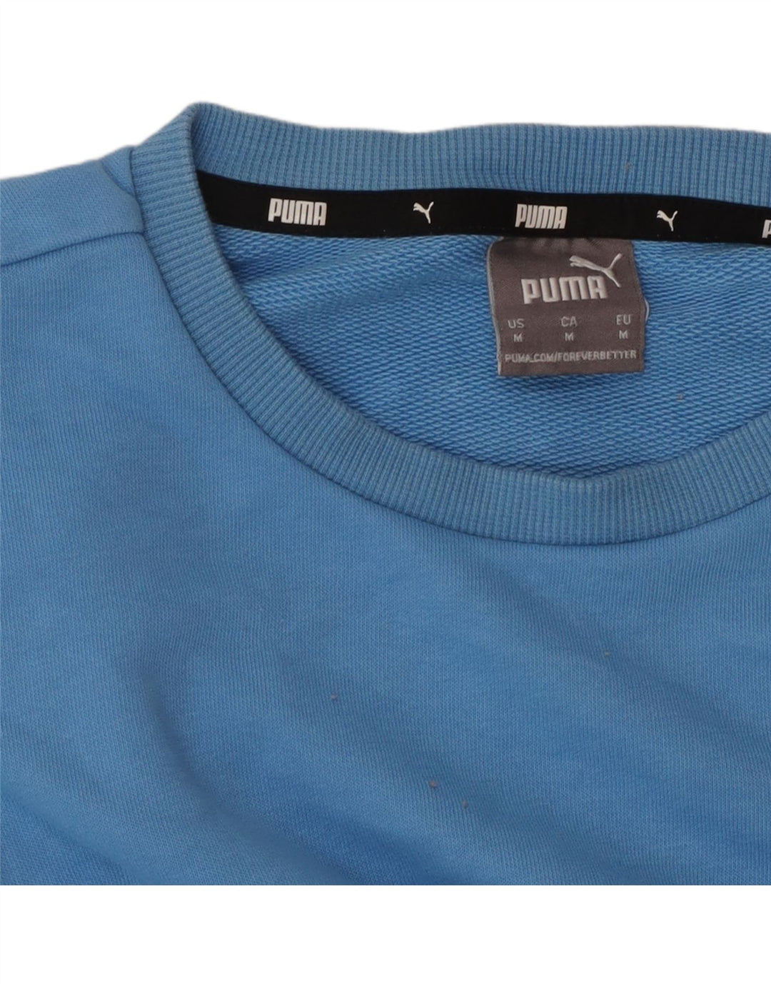 Męska bluza Puma Sweter Średni niebieski, bawełniany