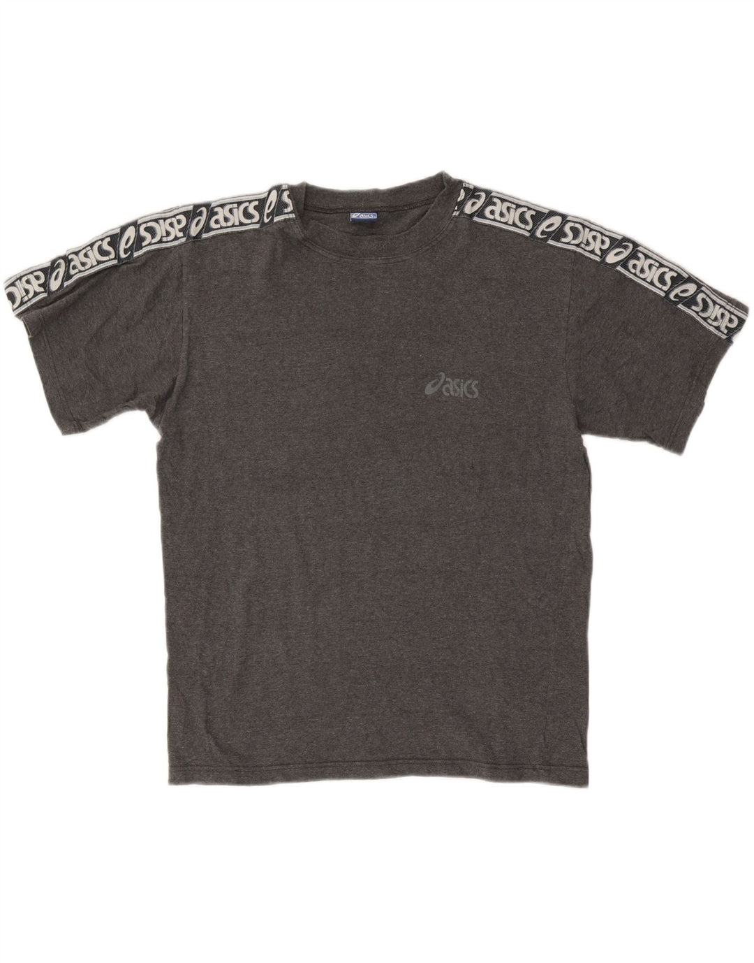 Męski T-shirt Asics, duży, szary, bawełniany