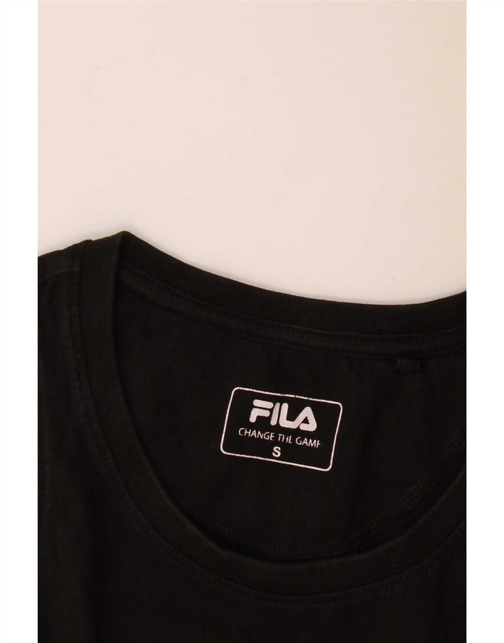 Damska kamizelka z grafiką Fila Top UK 10 Small Black
