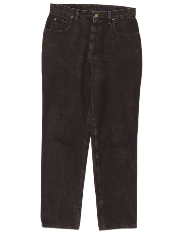 Lee Męskie Oklahoma Tapered Jeans W34 L31 Czarna bawełna
