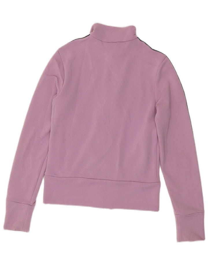 Damska bluza dresowa Adidas UK 8 Mały fioletowy poliester