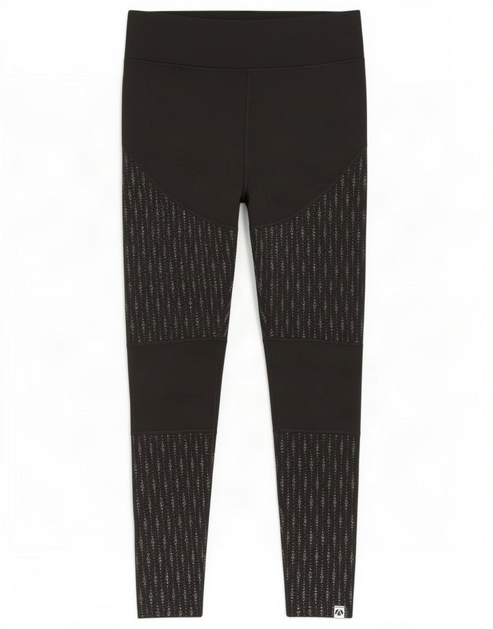 Legginsy damskie Marks & Spencer UK 14, duże, czarne, poliestrowe