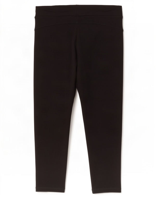 Marks & Spencer Damskie legginsy Crop z autografem UK 16, duże, czarne, wiskozowe